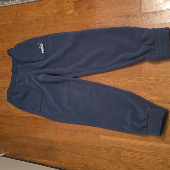 PUMA BRAND SIGNATURE WOMEN'S BLUE JOGGER ATHLETIC SWEATPANTS SIZE XS - Picture 1 of 12